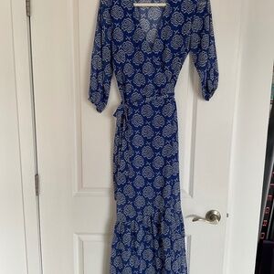 Molly Bracken wrap long dress